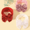 Bandas diadema para bebé rojo, rosa, blanco